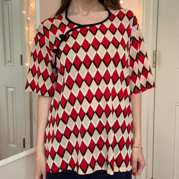 Patterned Blouse - Picture 5 of 9